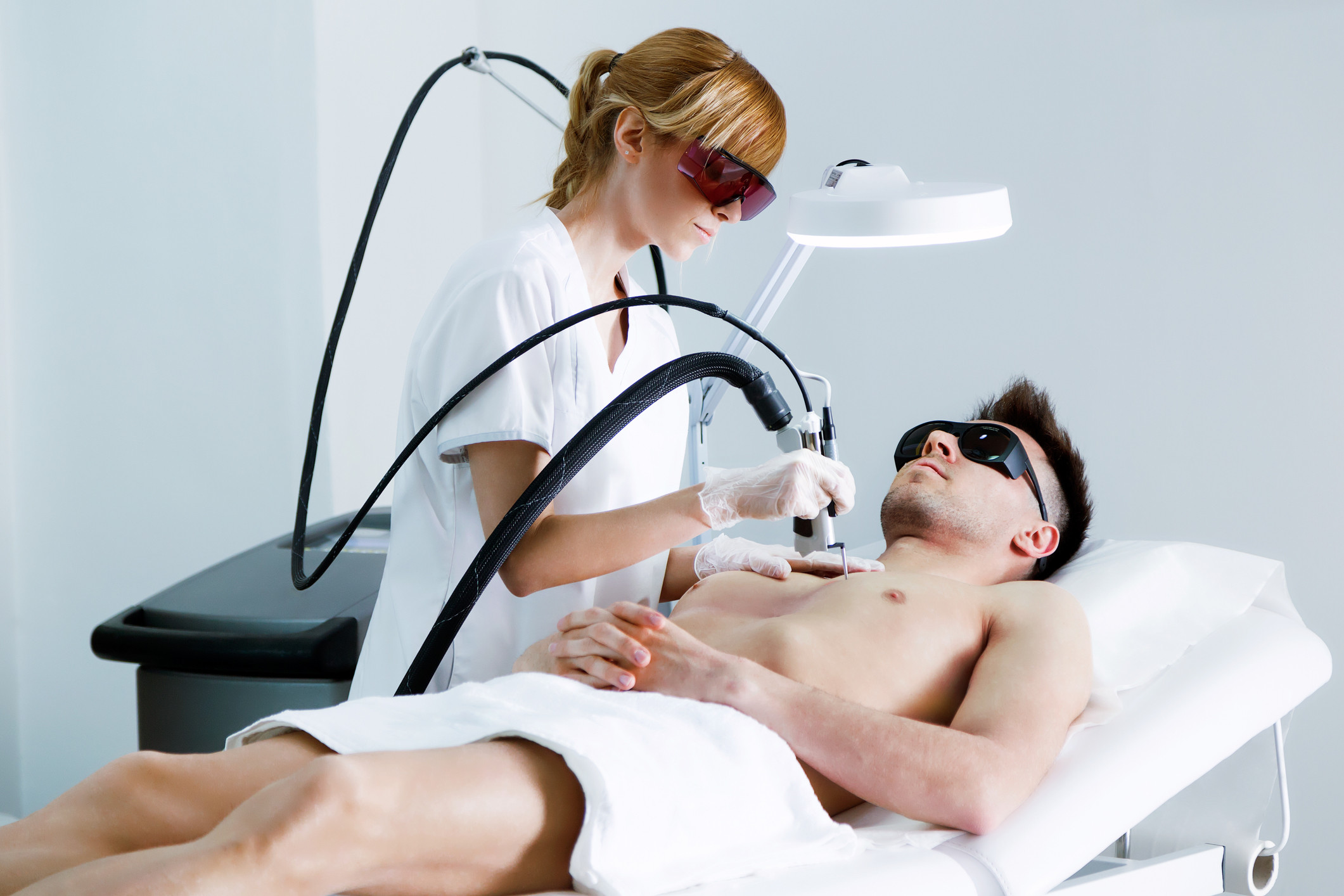 Laser hair removal for men at HRBR