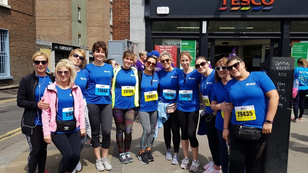 HRBR participate in women's mini marathon