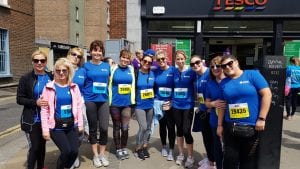 HRBR participate in women's mini marathon