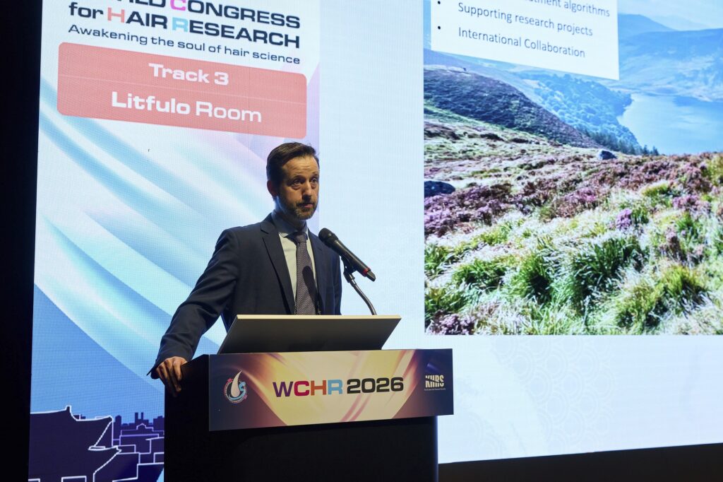 Dr Dmitri Wall presents at WCHR 2026